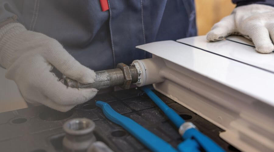 Gas Line Leak Repair in Happy, TX